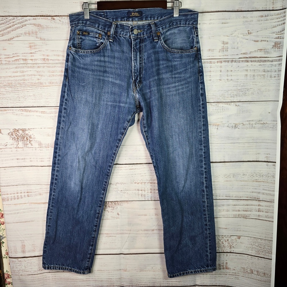 Polo Ralph Lauren Classic Fit Jeans Men's 33x30 Medium Wash Denim